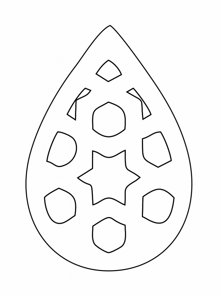 Par de aretes 5 — vector para corte CNC