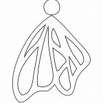 Par de aretes 50 - Vector SVG DXF para Laser CO2 - Descargable gratis | Stanser