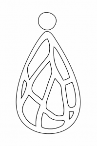 Par de aretes 56