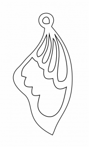 Par de aretes 57