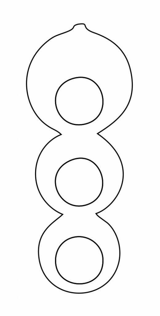 Par de aretes 59 — vector para corte CNC