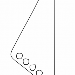Par de aretes 63 - Vector SVG DXF para Laser CO2 - Descargable gratis | Stanser