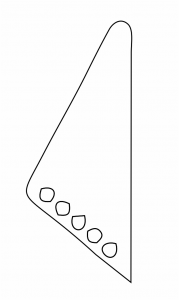 Par de aretes 63