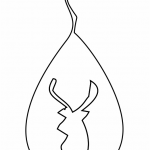 Par de aretes 66 - Vector SVG DXF para Laser CO2 - Descargable gratis | Stanser