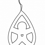 Par de aretes 67 - Vector SVG DXF para Laser CO2 - Descargable gratis | Stanser