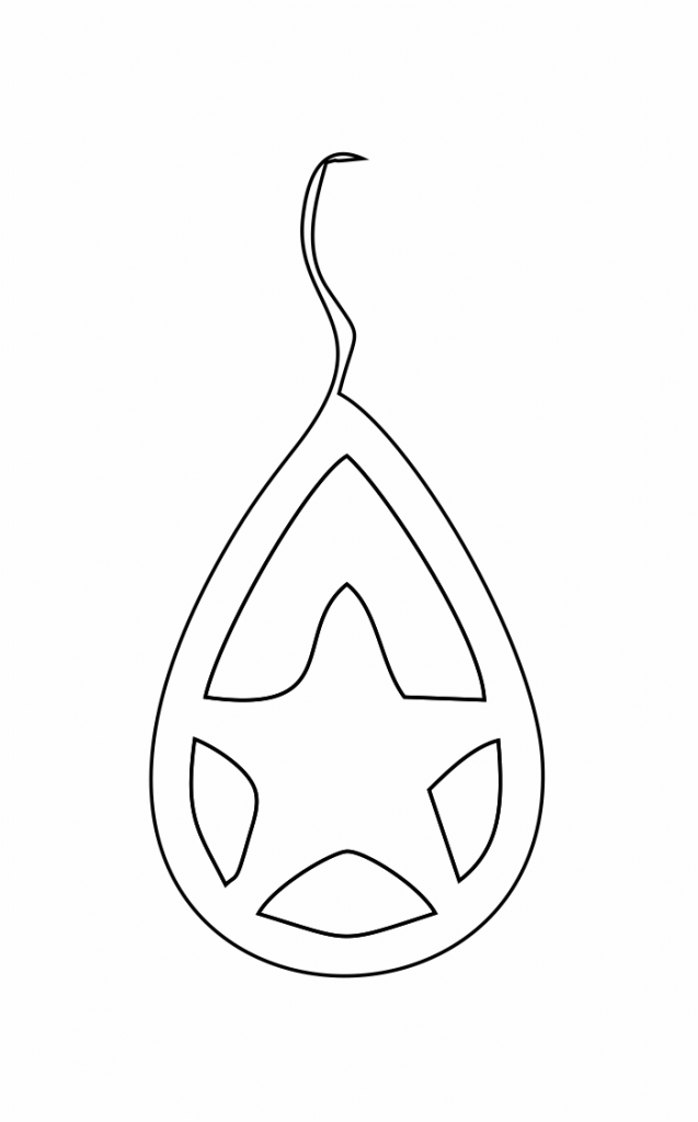 Par de aretes 69 — vector para corte CNC
