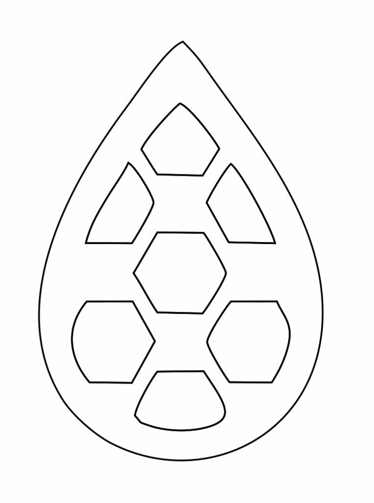 Par de aretes 8 — vector para corte CNC