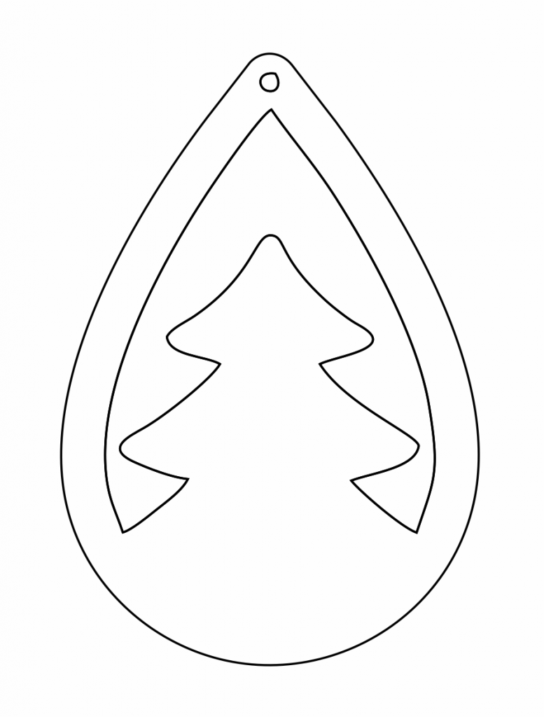 Par de aretes 80 — vector para corte CNC