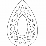 Par de aretes 85 - Vector SVG DXF para Laser CO2 - Descargable gratis | Stanser