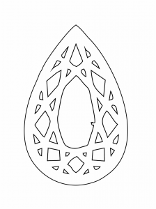 Par de aretes 85