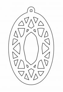 Par de aretes 86