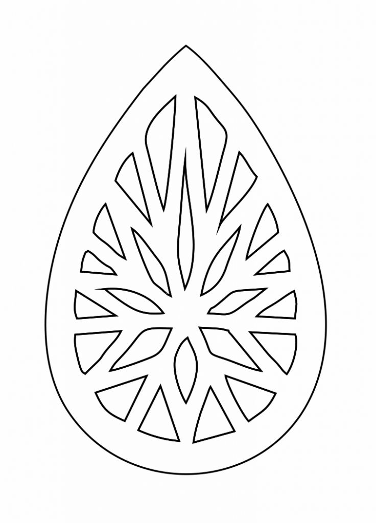 Par de aretes 87 — vector para corte CNC