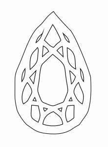 Par de aretes 88