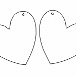 Par de aretes "Corazón" - Vector SVG DXF para Laser CO2 - Descargable gratis | Stanser