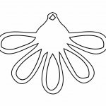 Aretes "Flor" 2 - Vector SVG DXF para Laser CO2 - Descargable gratis | Stanser