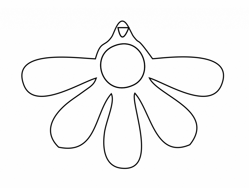 Aretes «Flor» 8 — vector para corte CNC