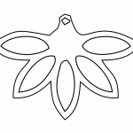 Aretes "Flores" 9 - Vector SVG DXF para Laser CO2 - Descargable gratis | Stanser