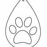 Aretes "Huellita de gato" - Vector descarganle para corte CNC y grabado laser gratis | Stanser
