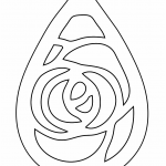 Aretes "Rosa" - Vector SVG DXF para Laser CO2 - Descargable gratis | Stanser