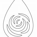 Aretes "Rosa" 3 - Vector SVG DXF para Laser CO2 - Descargable gratis | Stanser