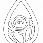Aretes "Rosa" 4 - Vector SVG DXF para Laser CO2 - Descargable gratis | Stanser