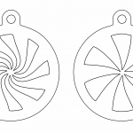 Aretes de Rehiletes - Vector SVG DXF para Laser CO2 - Descargable gratis | Stanser