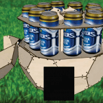 Contenedor para cerveza "Balón" - Vector descarganle para corte CNC y grabado laser gratis | Stanser