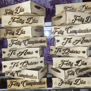 Bandejas para desayuno con frases