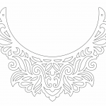 Collar - Vector SVG DXF para Laser CO2 - Descargable gratis | Stanser