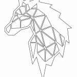 Caballo vectorial 2 - Vector descarganle para corte CNC y grabado laser gratis | Stanser