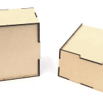 Caja cuadrada - Vector SVG DXF para CNC Router y Laser CO2 - Descargable gratis | Stanser