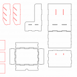 Cajas organizadoras - Vector descarganle para corte CNC y grabado laser gratis | Stanser