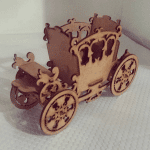 Dulcero "Carreta" - Vector SVG DXF para CNC Router y Laser CO2 - Descargable gratis | Stanser