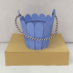 Cesta con cuerda - Vector SVG DXF para CNC Router y Laser CO2 - Descargable gratis | Stanser