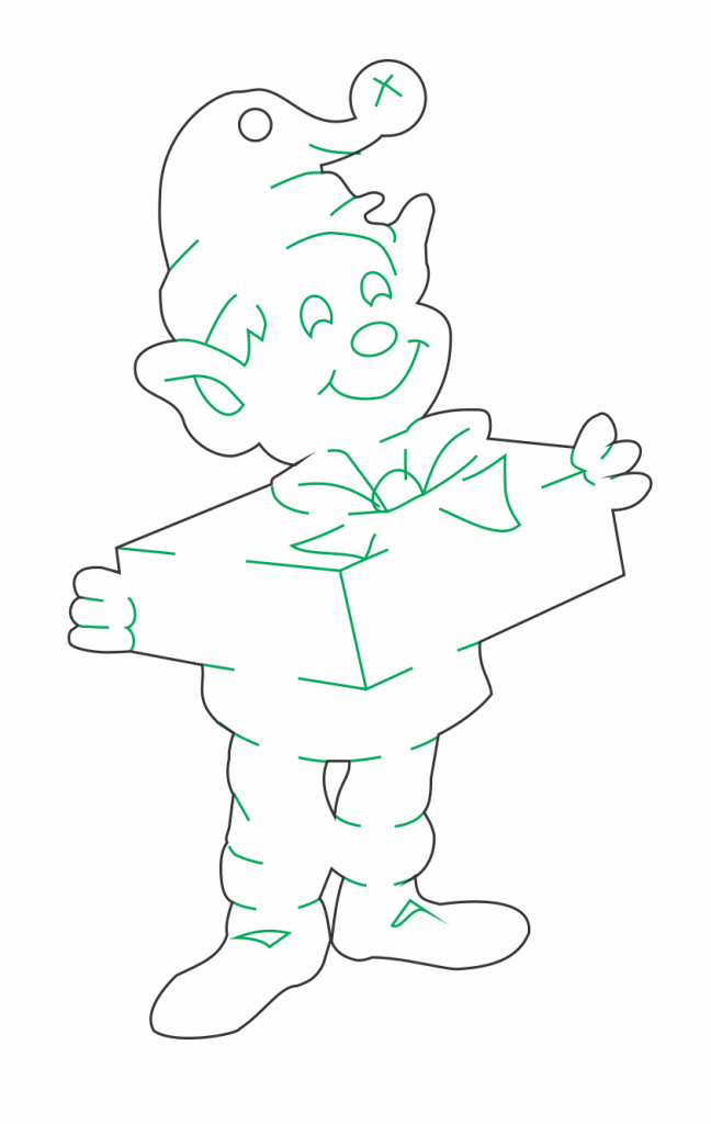 Duende 2 — vector para corte CNC