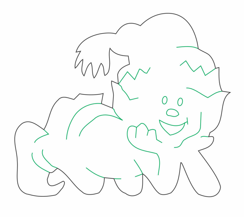 Duende 5 — vector para corte CNC