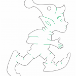Duende 6 - Vector descarganle para corte CNC y grabado laser gratis | Stanser