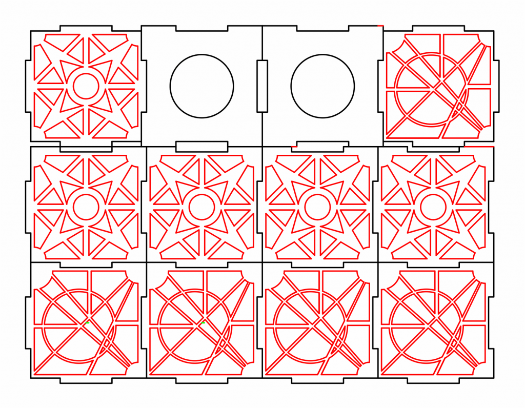 Faroles 70mm (2) — vector para corte CNC
