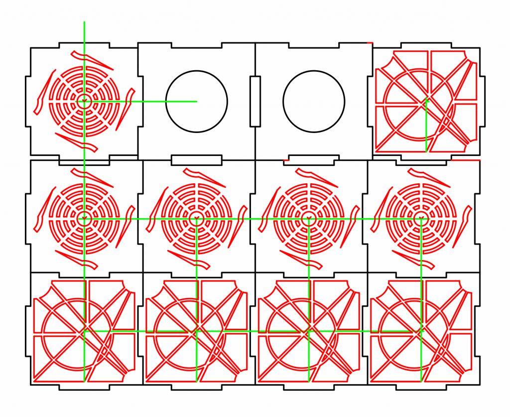 Faroles 70mm (3) — vector para corte CNC