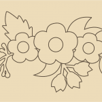 Trío de flores - Vector descarganle para corte CNC y grabado laser gratis | Stanser