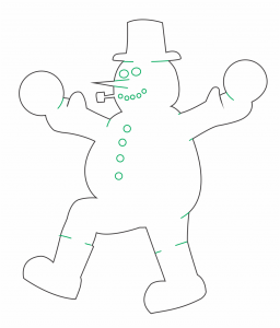 Hombre de nieve