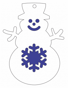 Muñeco «Copo de nieve»