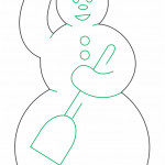 Muñeco con pala - Vector descarganle para corte CNC y grabado laser gratis | Stanser