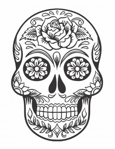 Lámpara led «Calavera»
