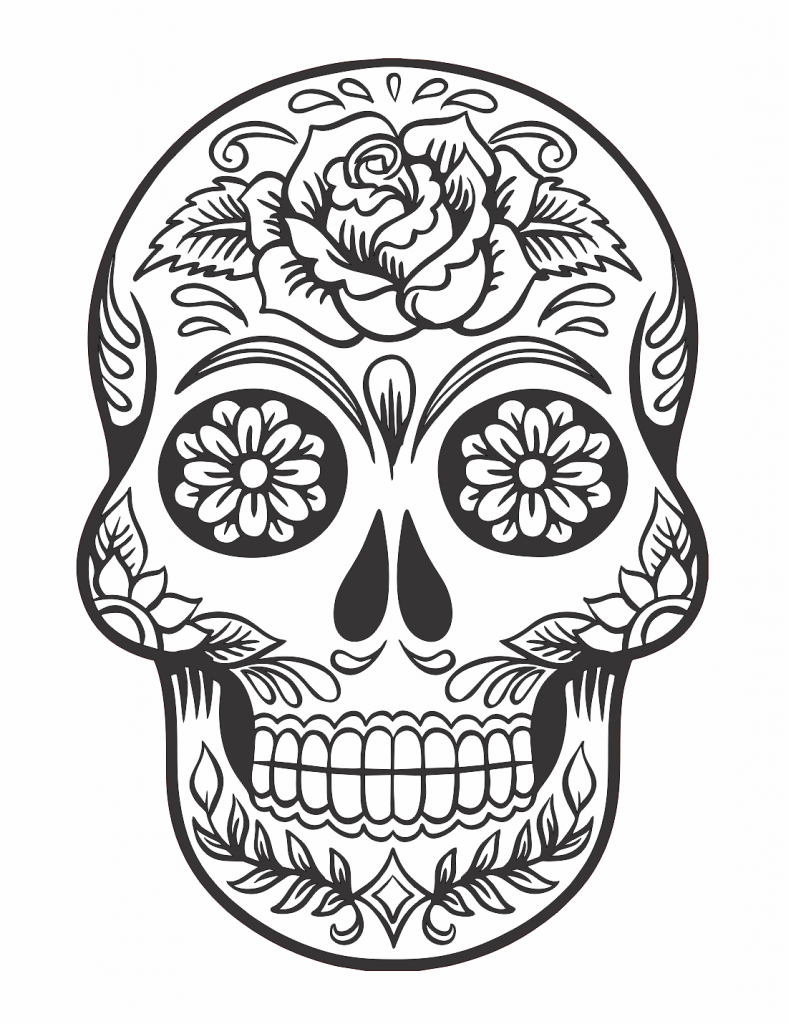 Lámpara led «Calavera» — vector para corte CNC