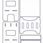 Organizador de escritorio - Vector descarganle para corte CNC y grabado laser gratis | Stanser