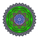 Decoración de mandala circular - Vector SVG DXF para CNC Router y Laser CO2 - Descargable gratis | Stanser