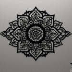 Mandala para pared - Vector SVG DXF para CNC Router y Laser CO2 - Descargable gratis | Stanser