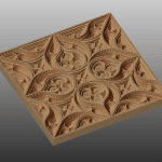 Mandala multicapa cuadrado - Vector SVG DXF para CNC Router y Laser CO2 - Descargable gratis | Stanser