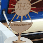 Centro de mesa "Primera comunión" - Vector SVG DXF para CNC Router y Laser CO2 - Descargable gratis | Stanser